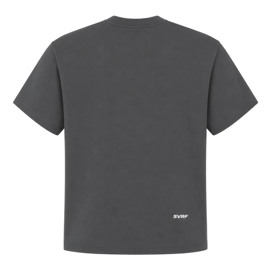 Single Fin Grey Tee