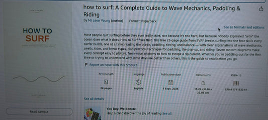 How To Surf - SVRF field guide