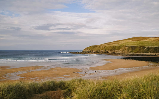 The coast at Thurso, Caithness, on Scotland's north coast