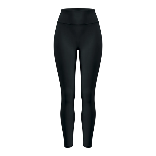 SVRF High-Waisted Leggings in Black, front