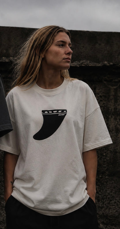 Single fin Off-White Tee