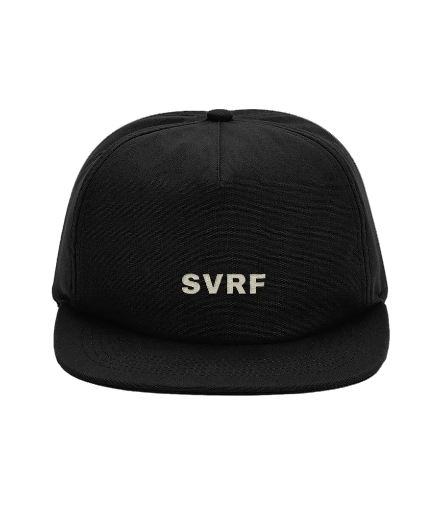 SVRF Unstructured Cap in Black